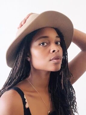 H&M tan 100% wool cowboy hat